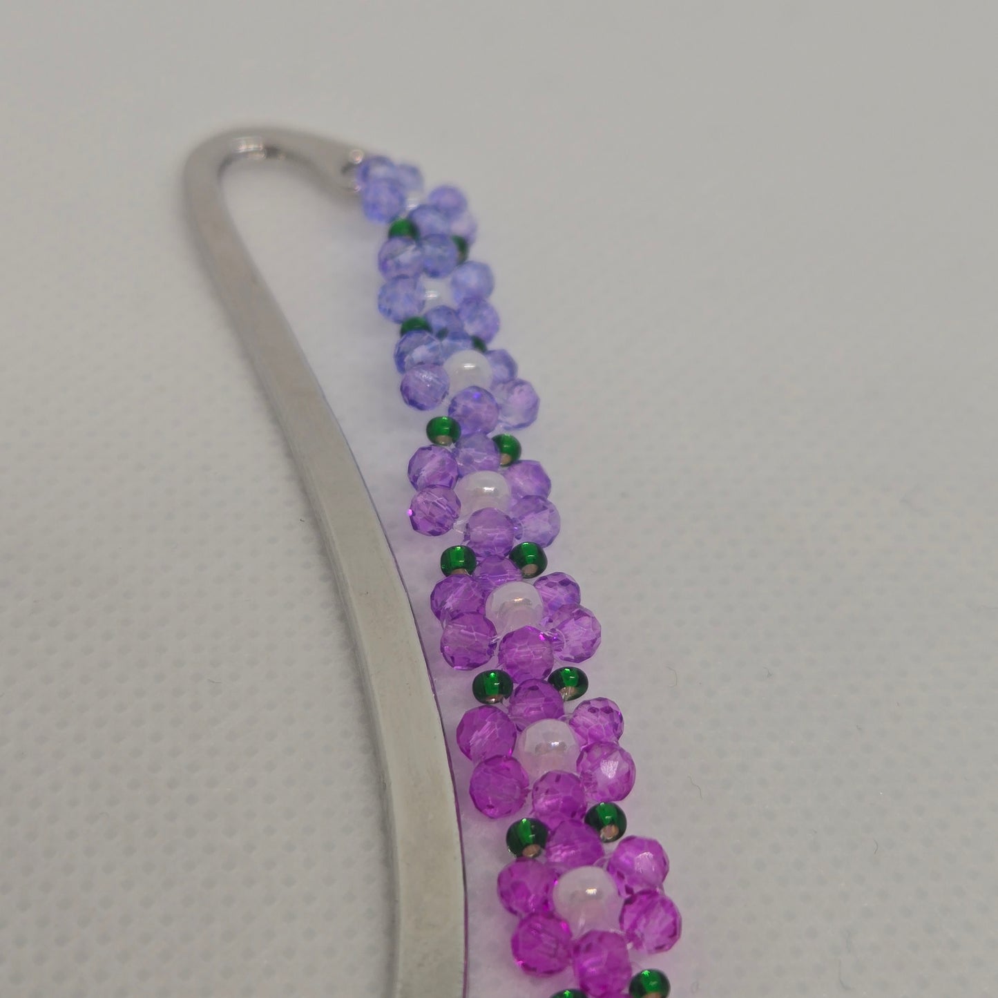 π Seed Bead Flower Bookmarks π