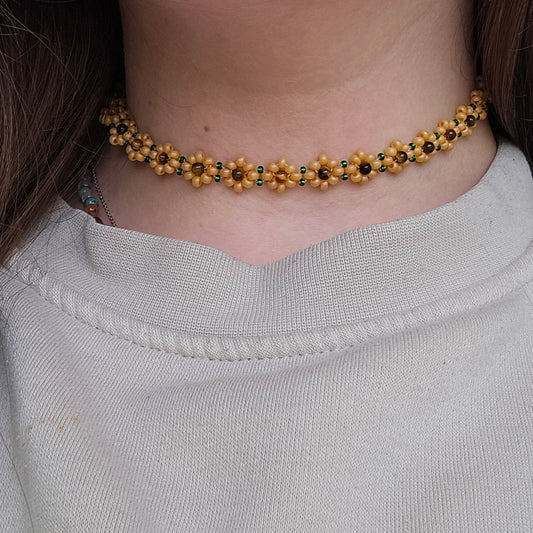 🌻 Sunflower Choker PREMADE & CUSTOMS 🌻